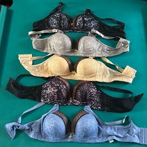 5 Bra set XL